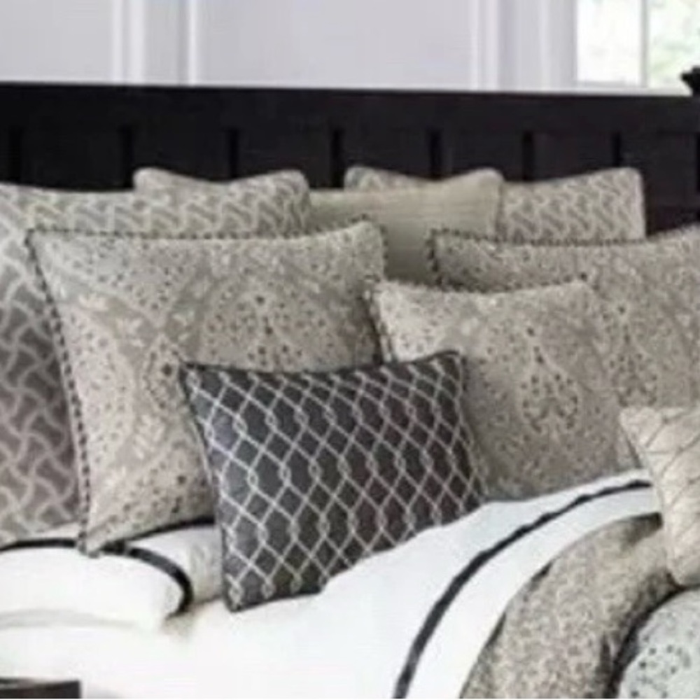 Waterford Fine Linens Bainbridge Euro Sham NIP